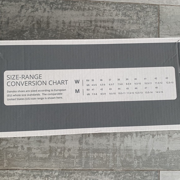 Dansko EMBRACE YOUR JOURNEY Clogs Shoe box - Picture 7 of 13